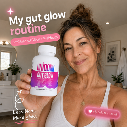 GUT GLOW — BEAT THE BLOAT.